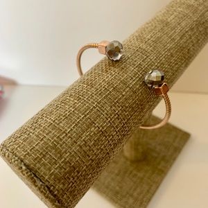 Premier Designs Rose Gold It Girl cuff bracelet